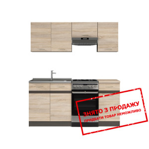 Кухня Junona Line 170 Дуб сонома/Венге BRW...